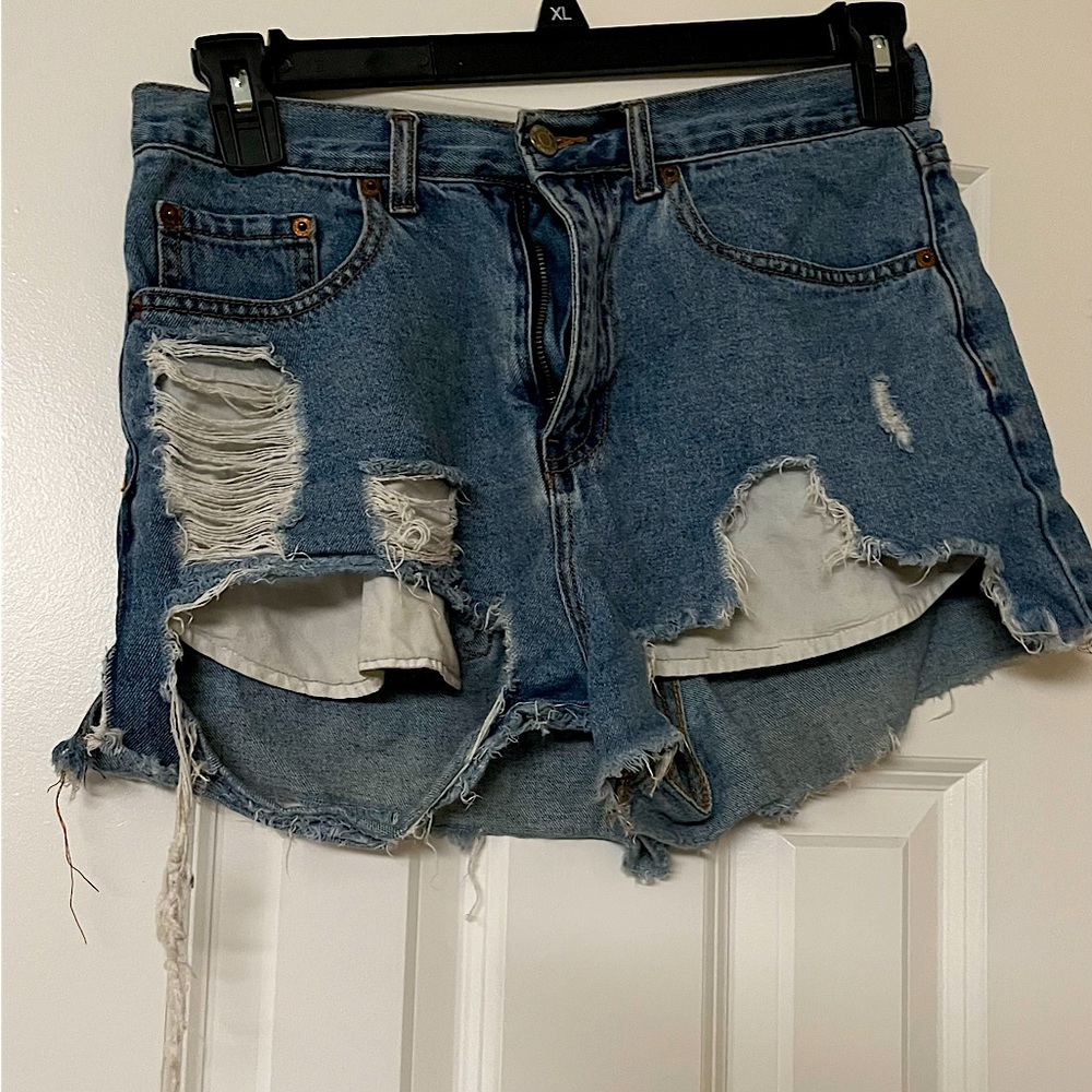 Caffeine ripped jeans